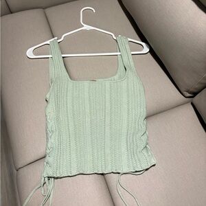 Mint Green American eagle top